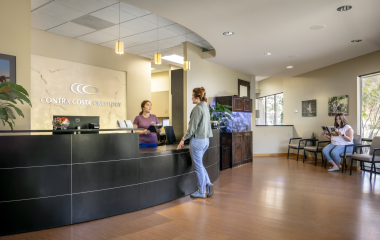 CCO Reception Area in Walnut Creek